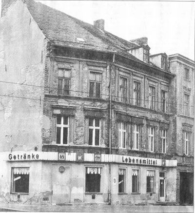 Lebensmittel laden August Bebel Str. 11 heute Hotel Grahams Lebensmittel laden August Bebel Str. 11 heute Hotel Grahams