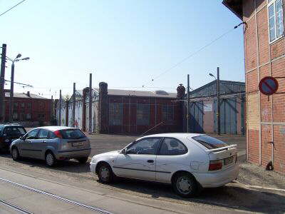 Stra�enbahndepo